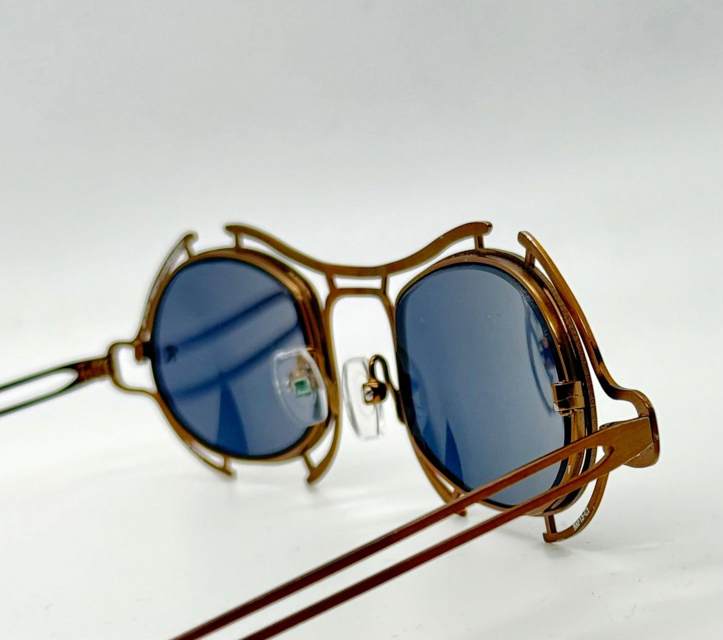 Raf Simons × Linda Farrow Raf13-C1 Bronze Sunglasses – Rare Collaboration