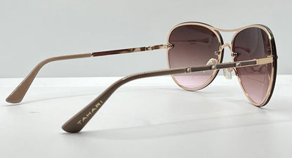Tahari Th651 Gldnd – Hhth 0226-R - Gold|Nude Aviator W|Gradient Lenses- Pre-Owned-Like New