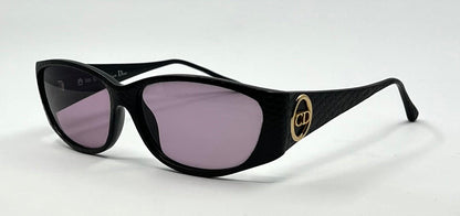 Christian Dior 2853 Vintage Sunglasses-Optyl-Black Gold Cd Logo Austria 57-13-135