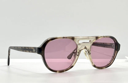 Titmus Z87 Safety Glasses-Industrial Frame W|New, Custom Solid Violet Lenses