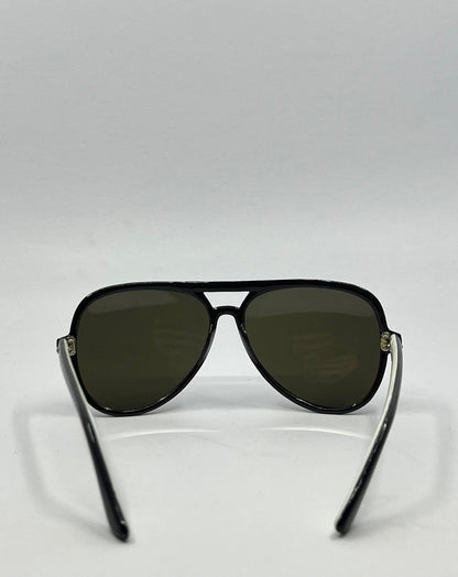 Vintage Japanese Aviator Sunglasses – Amb. Japan – Deadstock – Blue Mirror Tint