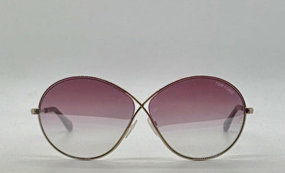Tom Ford Raina-02 Tf564 28Z Oversized Mirrored Sunglasses-Discontinued, Made In Italy