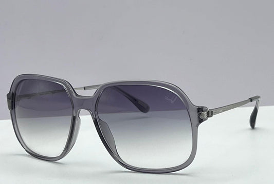 Dunhill Sdh130 09Mb-Transparent Grey Frame-Gradient Grey Lenses-100% Authentic