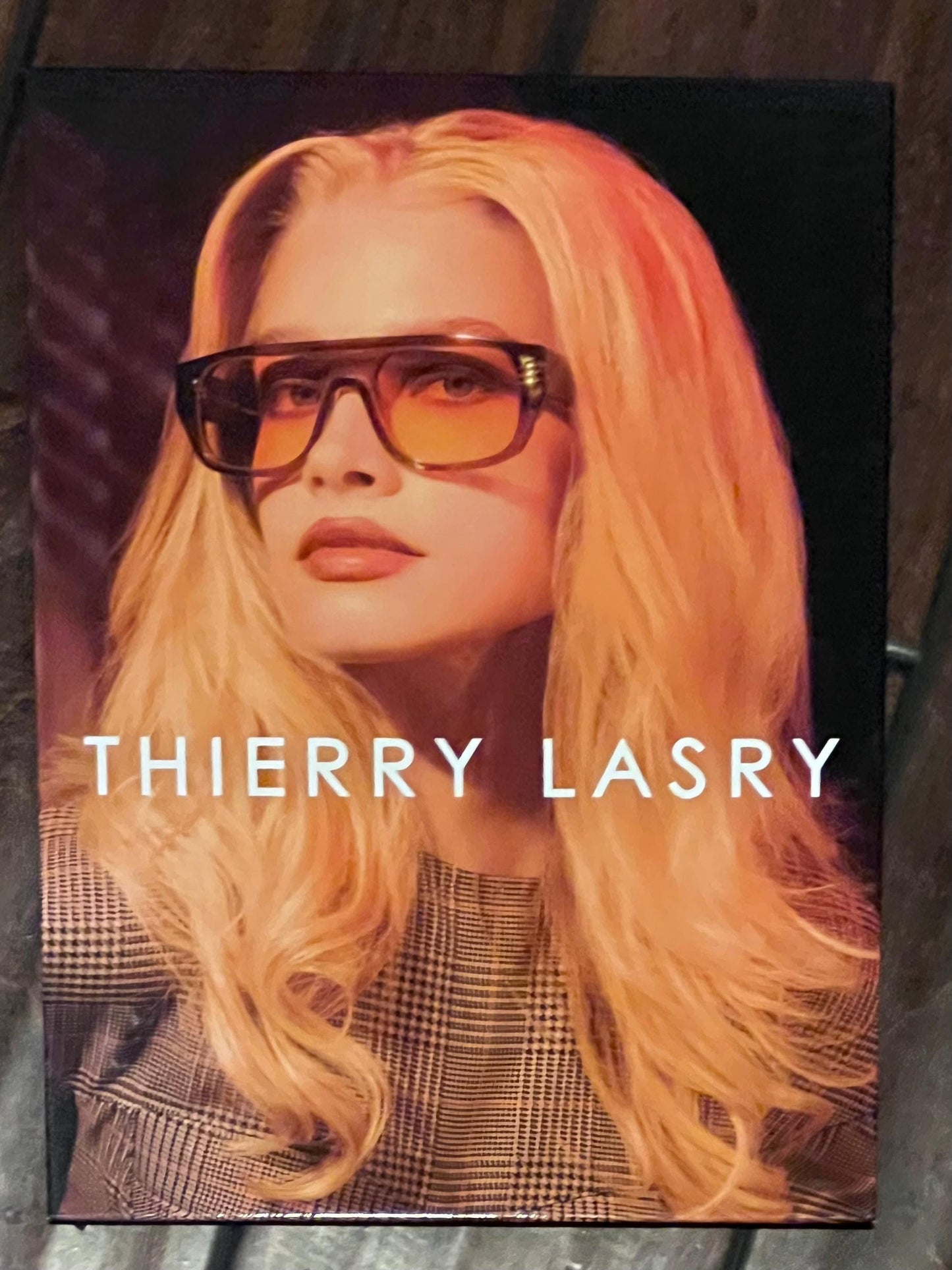 Thierry Lasry Branded | Model In-Store CounterCard - 8.25 x 12 Inches- Brand New