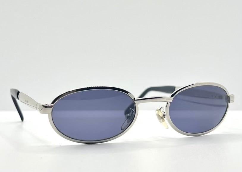 Police 2403 Col.579 Vintage Sunglasses-Spring Hinge-Oval 90S Style Deadstock