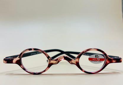 Small Round Readers. Brand New And Come In Various Tortoise Shell Colors And Magnifications