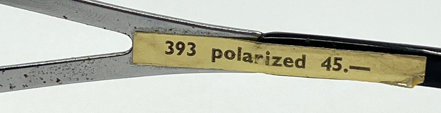 Vintage 1970s Brown Acetate & Steel Sunglasses – Polarized – 47-20-145