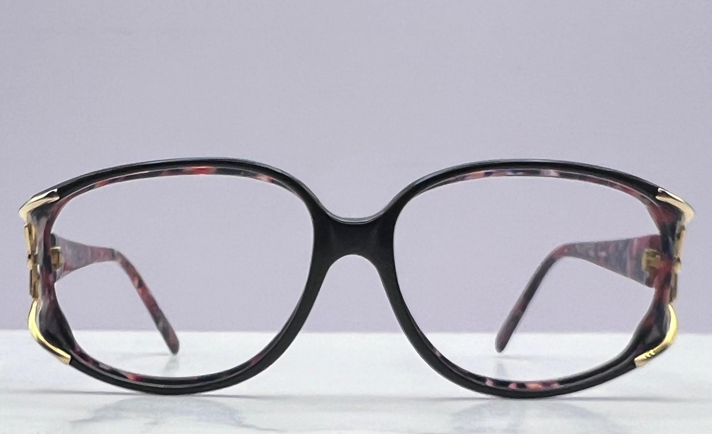 Nina Ricci Nr 3010 Col.6240 Butterfly Frame-Multi Color With Gold Hardware 55-16