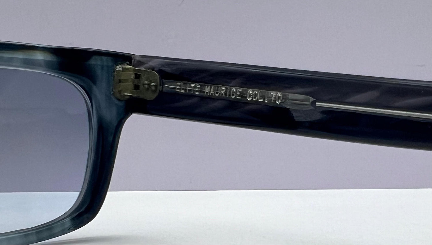 Elite Optical “Maurice” Col.70-Matching Custom Berko’S Designs Lenses-Brand New-One Of A Kind
