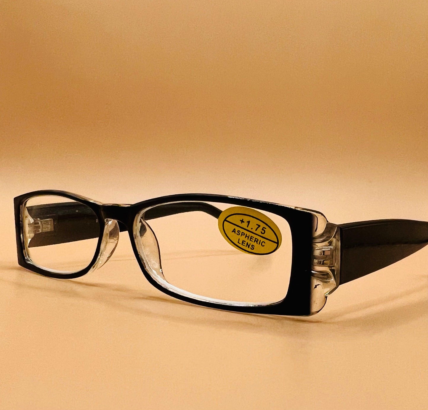 Pablo Zanetti Geometric Narrow Reading Glasses | Colorful Rectangular Frames w| Aspheric Lens