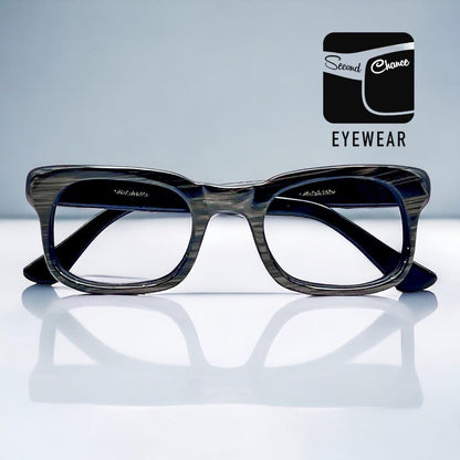 The 1950S Black Horn-Rim Eyeglass Vintage Frames – Collectors Condition-Ready For Lenses
