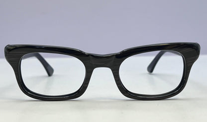 The 1950S Black Horn-Rim Eyeglass Vintage Frames – Collectors Condition-Ready For Lenses