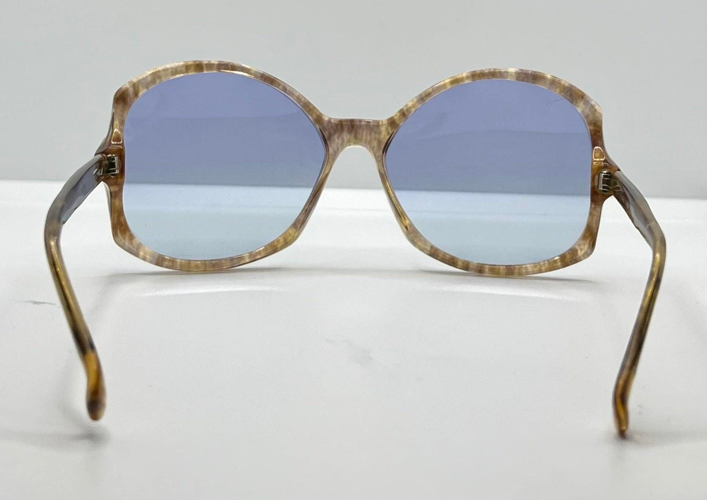 Tura 755-B – 5 1|4 Vintage Sunglasses W|New, Custom Solid Soft Lavender Day|Night Lenses-France