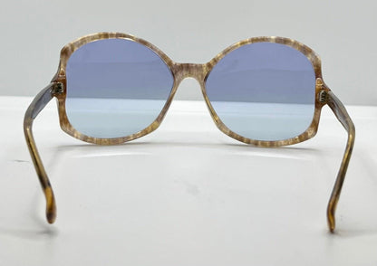 Tura 755-B – 5 1|4 Vintage Sunglasses W|New, Custom Solid Soft Lavender Day|Night Lenses-France