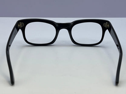 The 1950S Black Horn-Rim Eyeglass Vintage Frames – Collectors Condition-Ready For Lenses