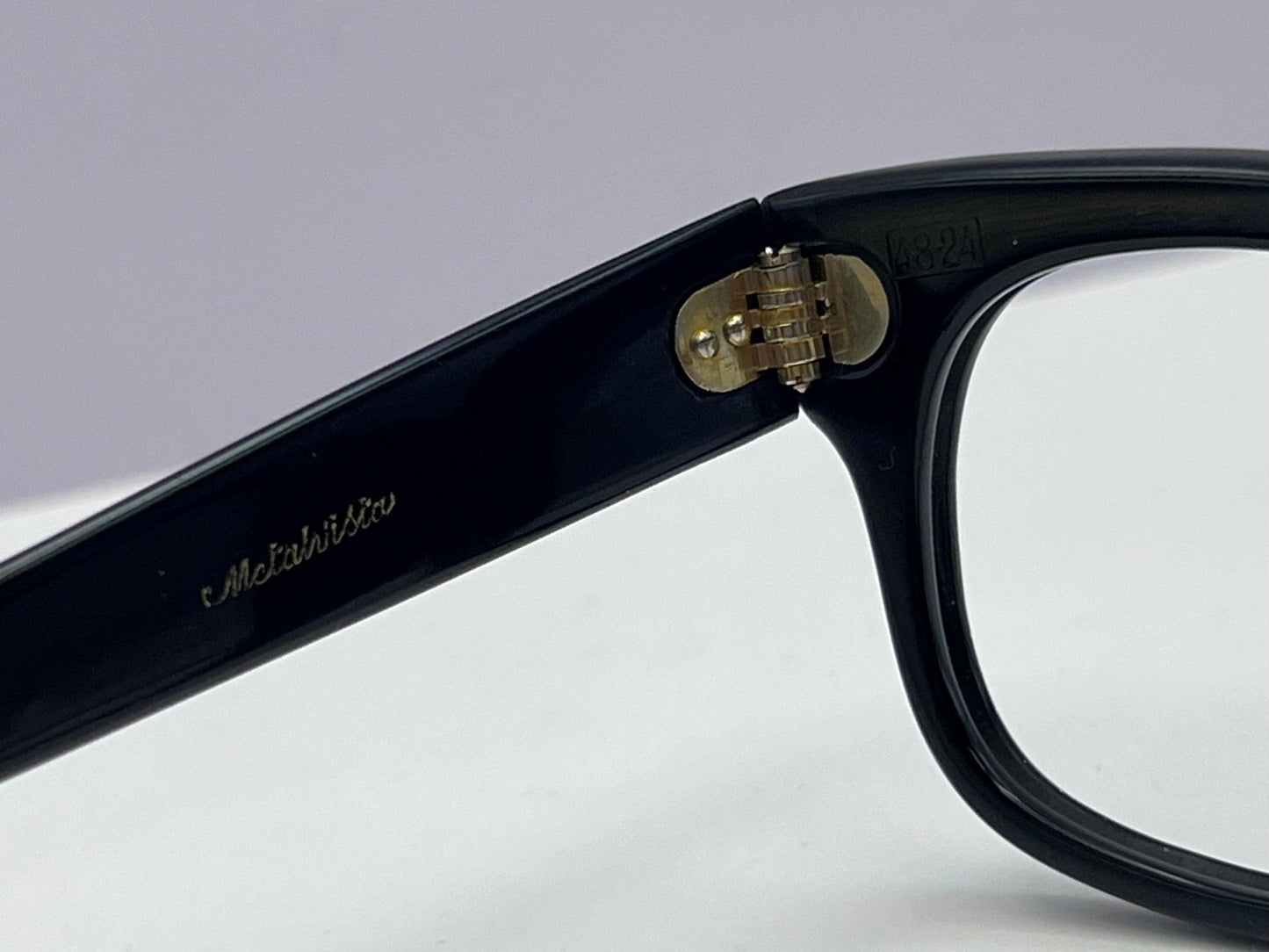 The 1950S Black Horn-Rim Eyeglass Vintage Frames – Collectors Condition-Ready For Lenses