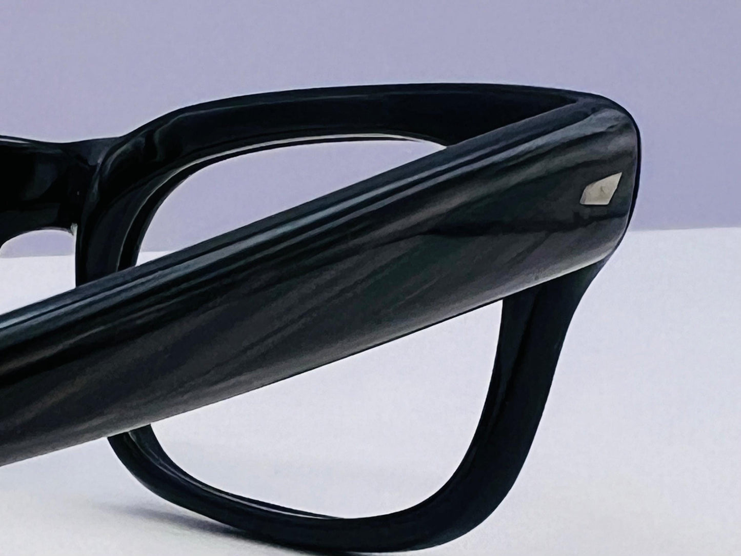 The 1950S Black Horn-Rim Eyeglass Vintage Frames – Collectors Condition-Ready For Lenses