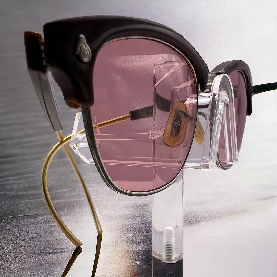 American Optical Vintage Tart Style Sunglasses 6 1|4-New Berko’s Designs Custom Lenses™