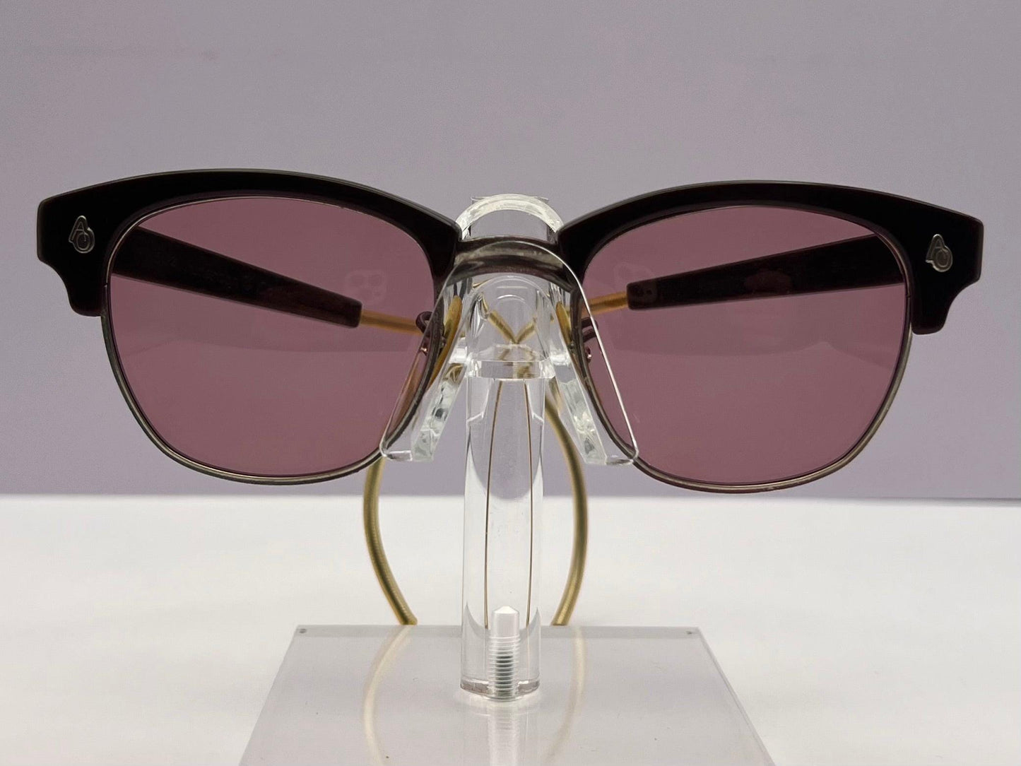 American Optical Vintage Tart Style Sunglasses 6 1|4-New Berko’s Designs Custom Lenses™