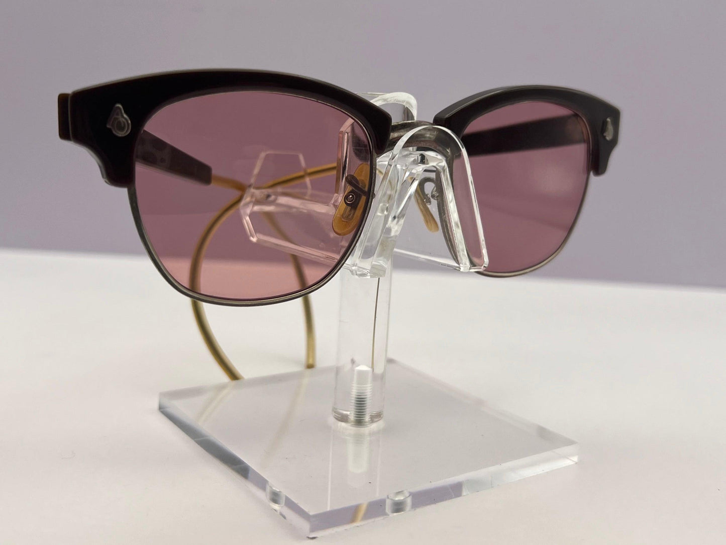 American Optical Vintage Tart Style Sunglasses 6 1|4-New Berko’s Designs Custom Lenses™