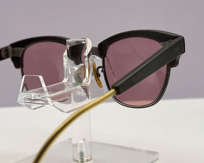 American Optical Vintage Tart Style Sunglasses 6 1|4-New Berko’s Designs Custom Lenses™