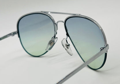 Vintage Cottet New|Old Stock Half Rim Custom Sunglasses-W|New Berko’S Designs Lenses