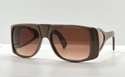 Ultra “Zorro” Vintage Sunglasses W|New, Custom Brown To Rose Gradient Lenses – Side Shields – Deadstock