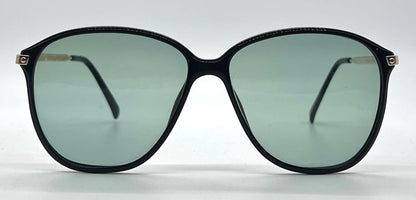 Playboy 4605 90 Vintage Sunglasses w/New Solid Aquamarine Custom Lenses