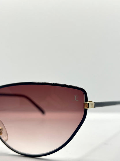 Jean Pierre Lamy Vintage Sunglasses-France-Original Jpl Logo Pink Lenses