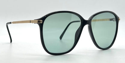 Playboy 4605 90 Vintage Sunglasses w/New Solid Aquamarine Custom Lenses