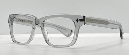 Garrett Leight X Officine Générale Ogx Optical Frame-Crystal 50-20Mm-New|Full Kit