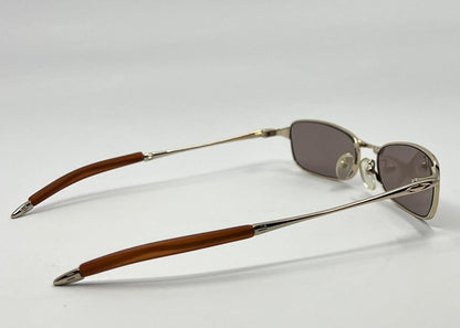 Oakley Straight Line 2.0 11-729 Vintage Sunglasses w|New Solid Brown Cudtom Tinted Lenses-Unworn| Collectible