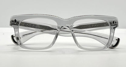 Garrett Leight X Officine Générale Ogx Optical Frame-Crystal 50-20Mm-New|Full Kit