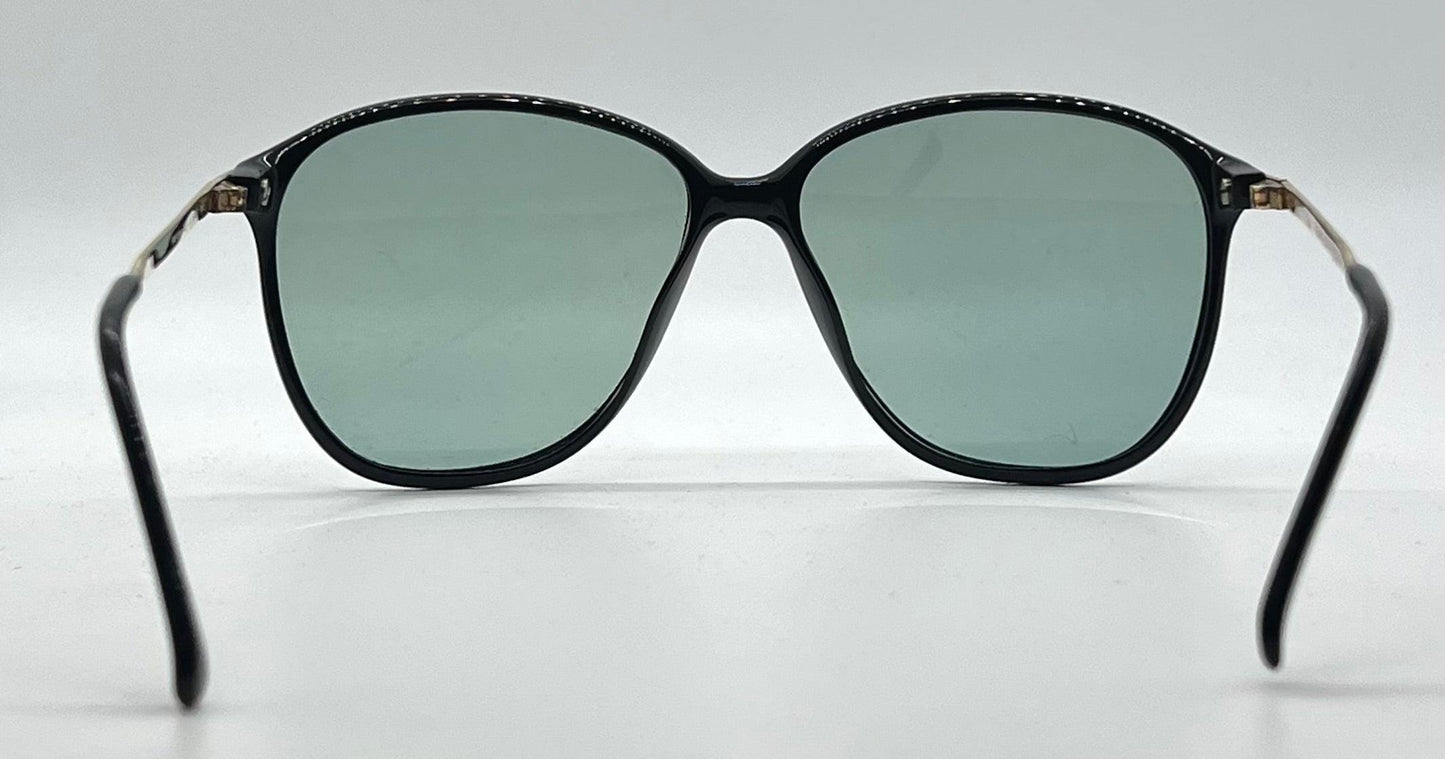 Playboy 4605 90 Vintage Sunglasses w/New Solid Aquamarine Custom Lenses