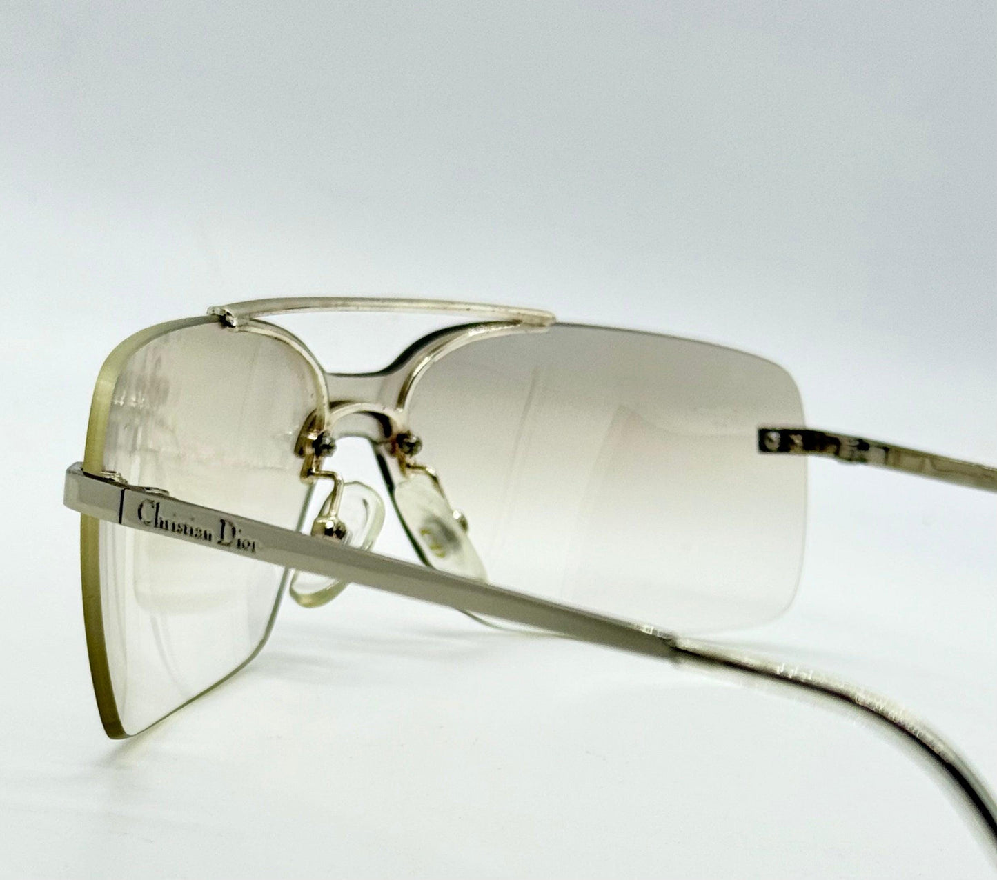 Christian Dior Mini Aviator 29G Vintage Y2K Sunglasses-Deadstock-Italy