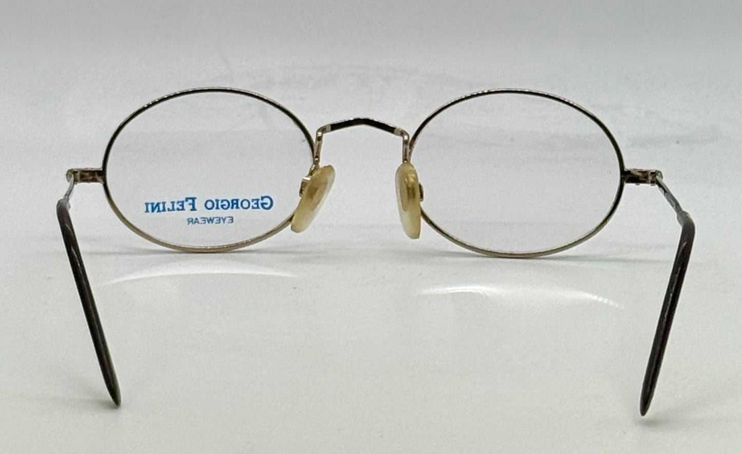 Giorgio Felini W1480 G|To Vintage Eyeglasses-Deadstock Unworn With Original Clip-On