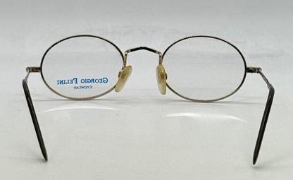 Giorgio Felini W1480 G|To Vintage Eyeglasses-Deadstock Unworn With Original Clip-On