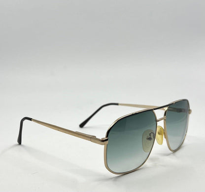 Georgio Felini 9788 Aviator Sunglasses W|New Gradient Tinted Custom Lenses-Vintage-Unworn-59Mm-Italy