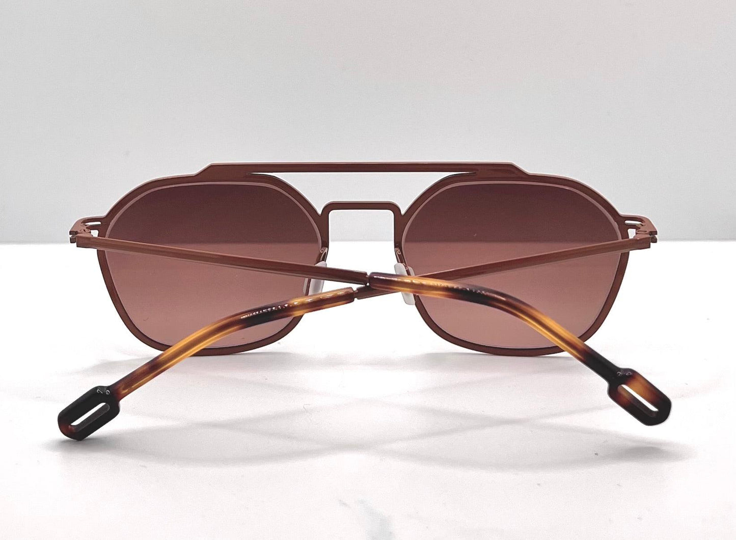 Odette Lunettes “Lonny” B1402 W|Brand New, Custom Gradient Lenses-54Mm-Belgium