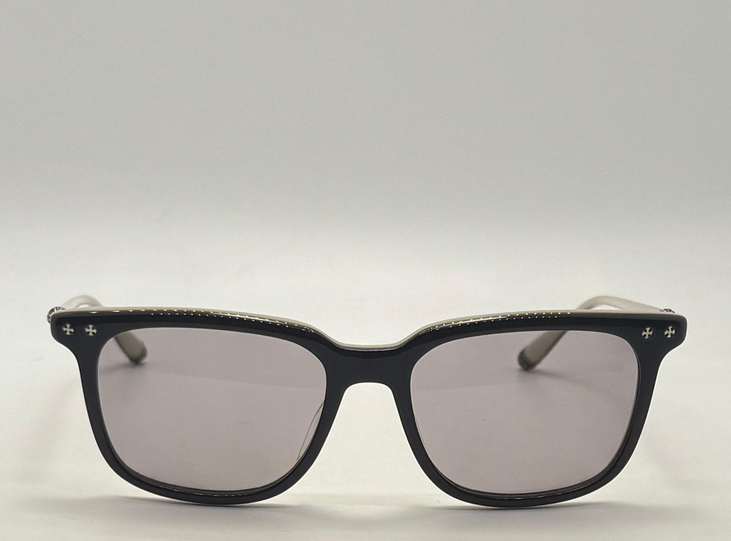 Chrome Hearts “Big Ricky” Sunglasses-Full Kit- .925 Silver W|New Custom Grey Lenses-Unworn