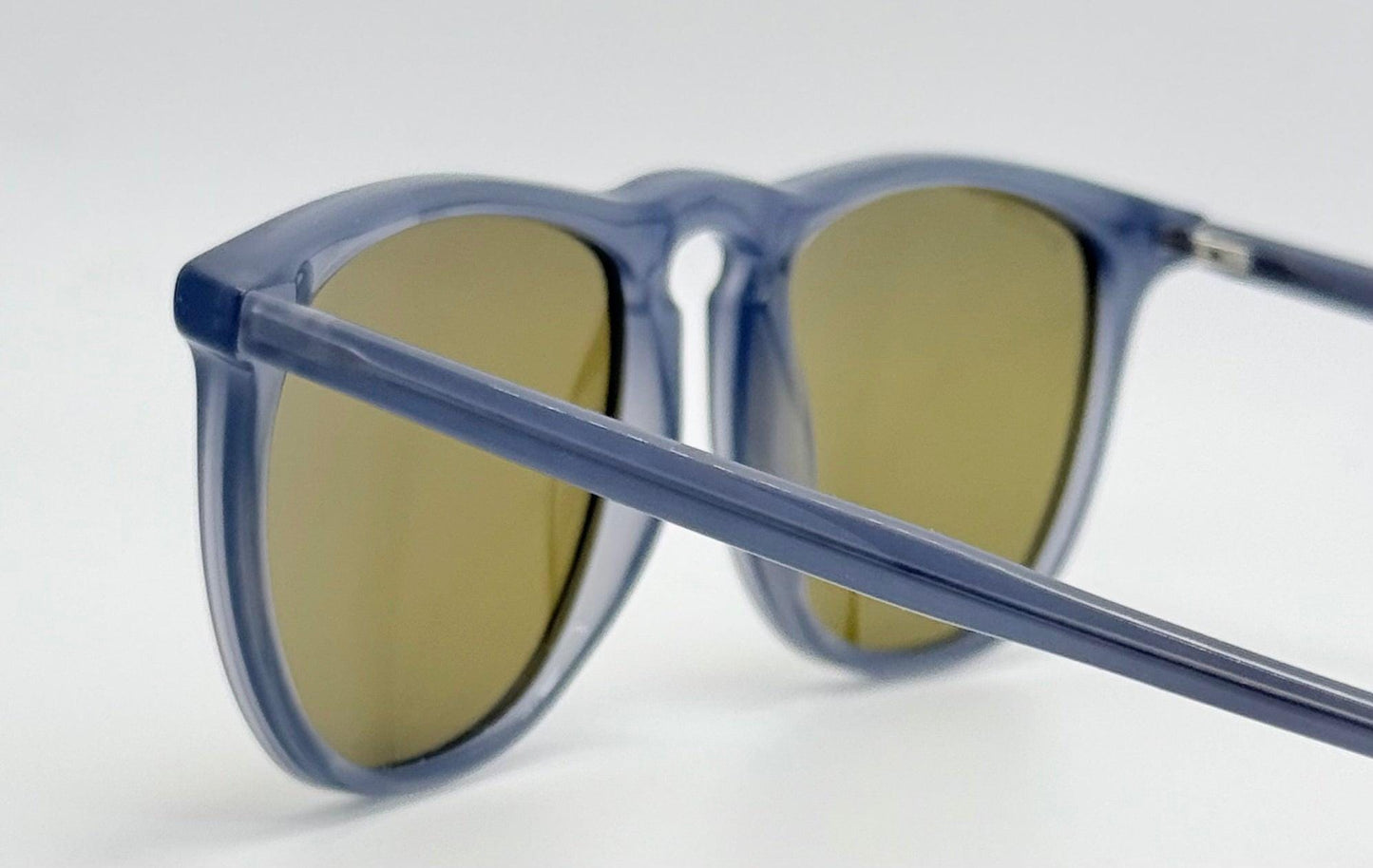 Brand New Gucci Gg0120S 005 Grey Acetate Sunglasses Bee Motif Temple-Full Kit