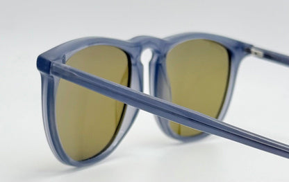 Brand New Gucci Gg0120S 005 Grey Acetate Sunglasses Bee Motif Temple-Full Kit