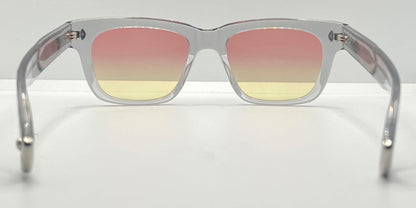 Garrett Leight X Officine Générale Ogx Crystal W|New, Custom Gradient Lenses