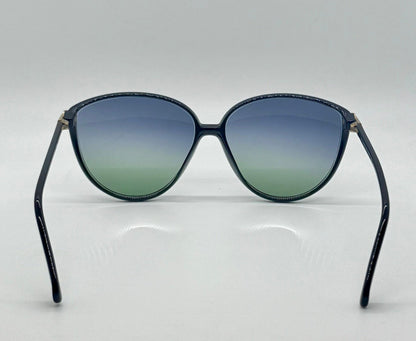 Silhouette M 1709 C 5504 Vintage Sunglasses w|New Blue-to-Green Custom Gradient Lenses
