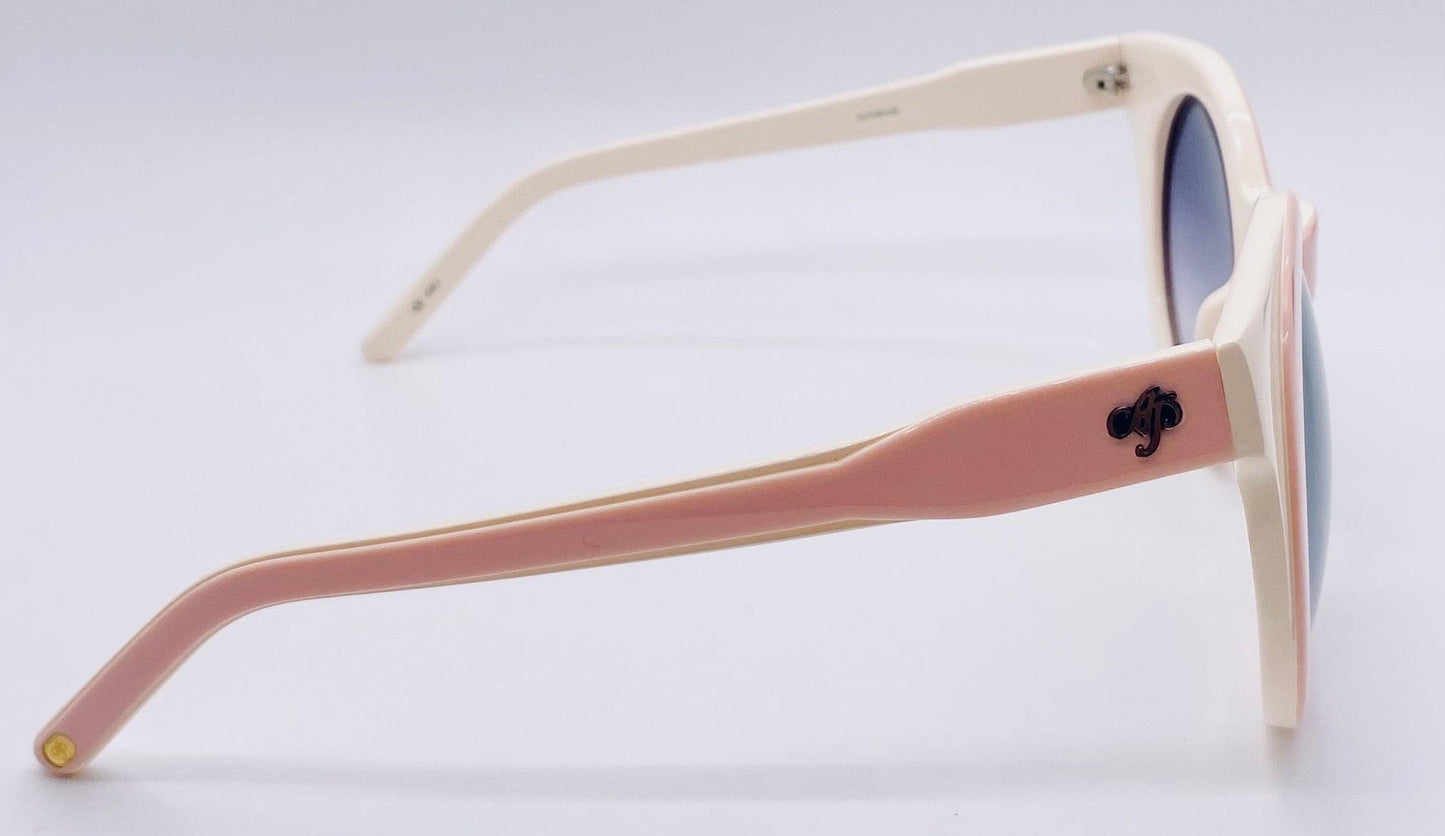 Unworn Nos Agent Provocateur “Adore Me” (Ap|65|2) Cream Sunglasses - Made In Japan, Rare Find