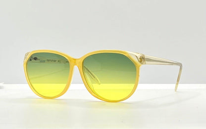 Rodenstock 7011 D Vintage Sunglasses-Transparent Yellow Frame w|New, Custom Lenses