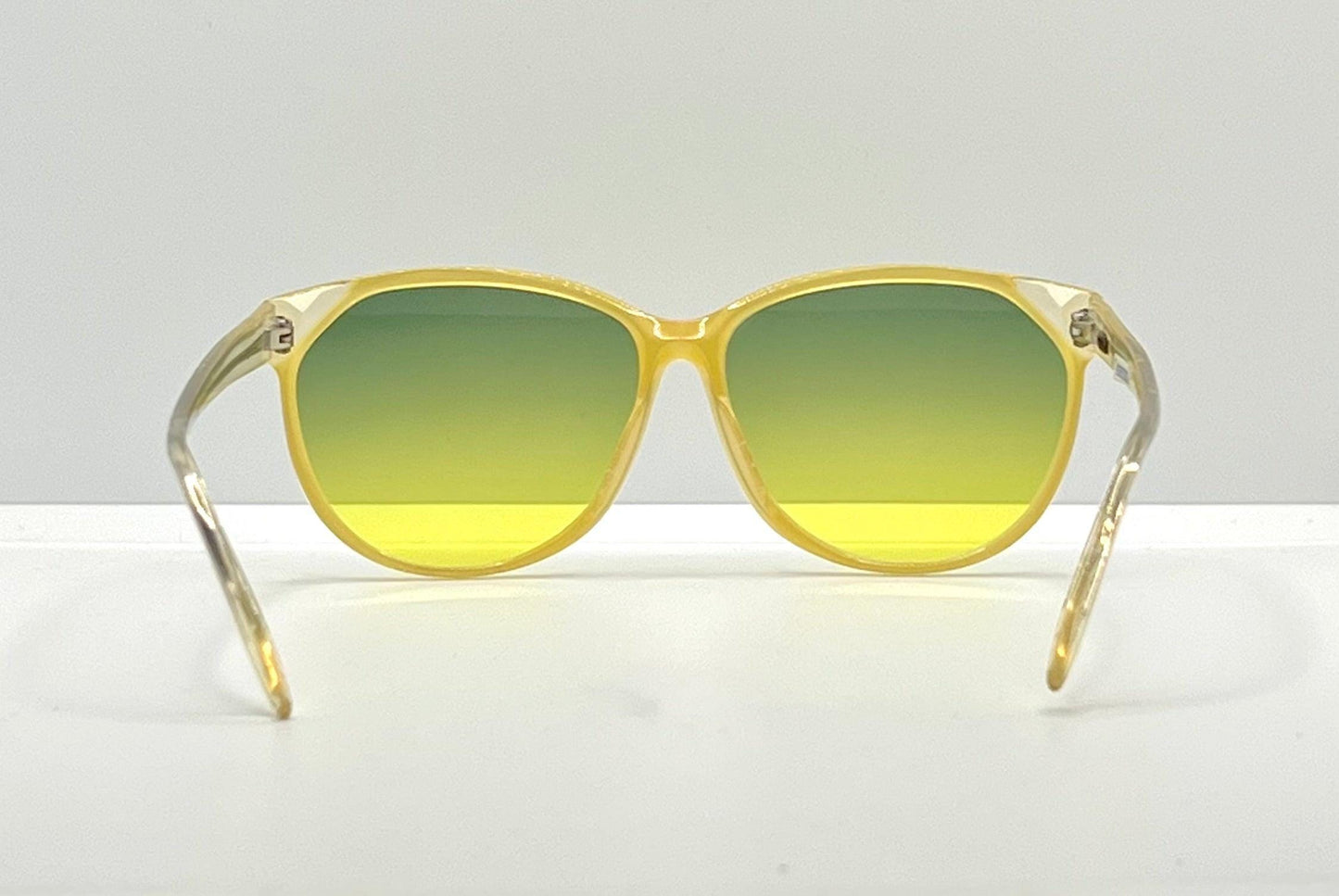 Rodenstock 7011 D Vintage Sunglasses-Transparent Yellow Frame w|New, Custom Lenses