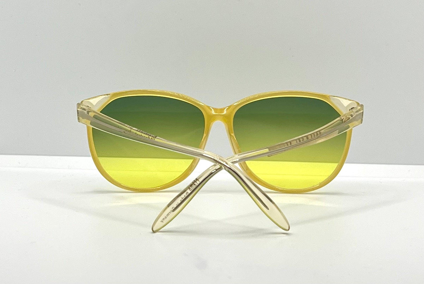 Rodenstock 7011 D Vintage Sunglasses-Transparent Yellow Frame w|New, Custom Lenses