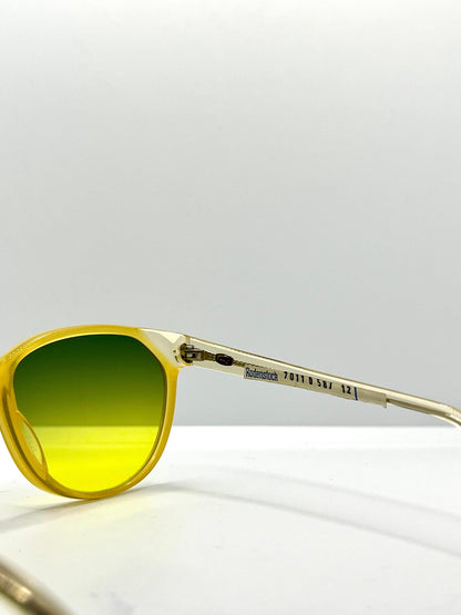 Rodenstock 7011 D Vintage Sunglasses-Transparent Yellow Frame w|New, Custom Lenses