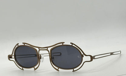 Raf Simons × Linda Farrow Raf13-C1 Bronze Sunglasses – Rare Collaboration
